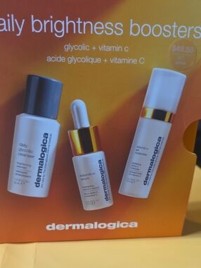 dermalogica Brightening Serum Trio — White & Gold